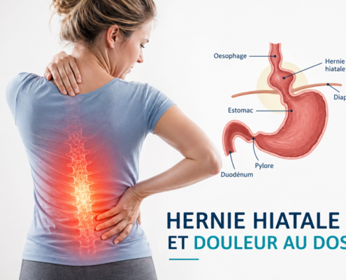Hernie hiatale et douleur au dos