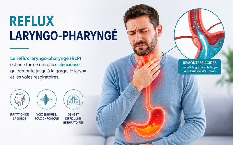 Reflux laryngo-pharyngé