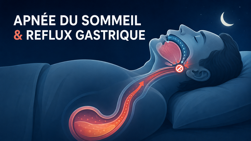 apnée du sommeil et reflux gastrique